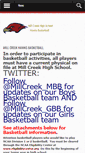 Mobile Screenshot of millcreekbasketball.com